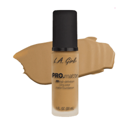 L.A Girl Pro Hd Long Wear Matte Foundation 30Ml Light Tan - choicemall