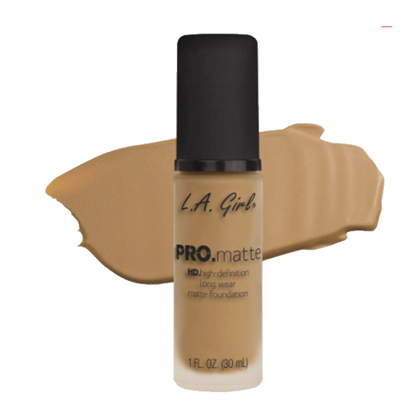 L.A Girl Pro Matte Hd Long Wear Matte Foundation 30Ml Medium Beige - choicemall