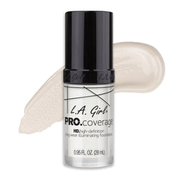 LA Girl Pro Coverage Illuminating Foundation  GLM641 White - Lightener - choicemall