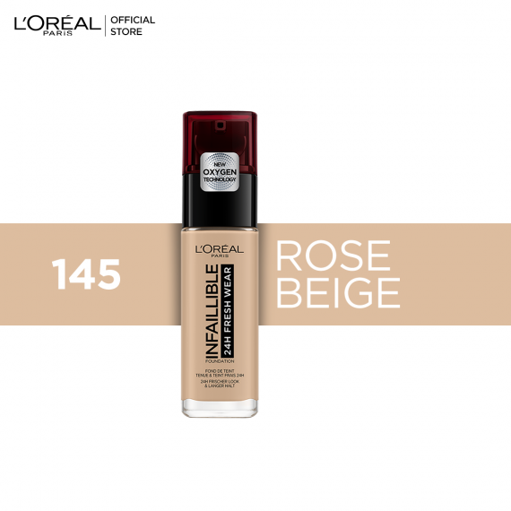 L'Oreal Paris Infallible 24H Fresh Wear Breathable Liquid Foundation - choicemall