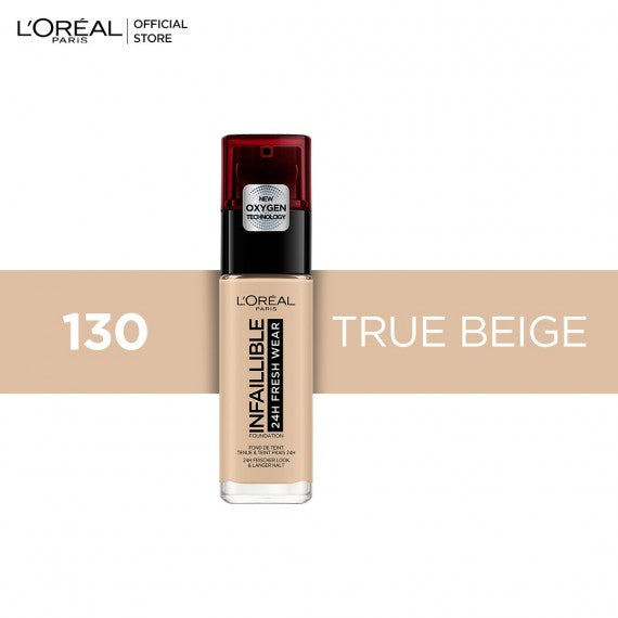 L'Oreal Paris Infallible 24H Fresh Wear Breathable Liquid Foundation - choicemall