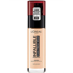 Loreal Infallible Up To 24H Fresh Wear Foundation 410 Ivory 30Ml - choicemall