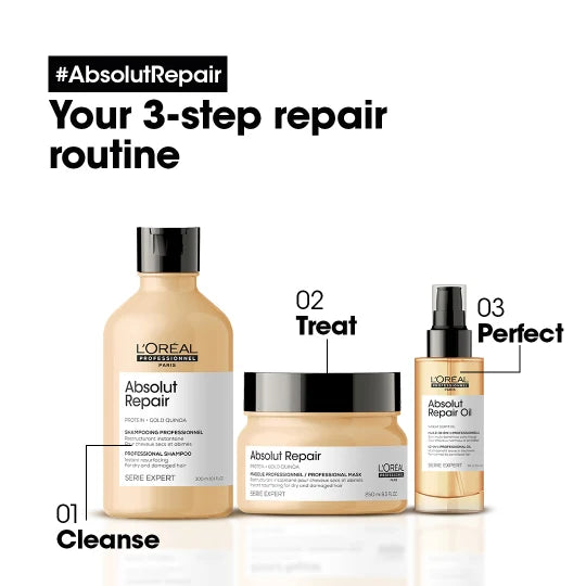 Loreal Professionnel Serie Expert Absolute Shampoo & Mask + Free Vitamino Mask 75ml