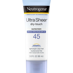 Neutrogena Ultra Sheer Dry-Touch Sunscreen Broad Spectrum Spf 45 88ml