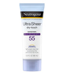 Neutrogena Ultra Sheer Dry-Touch Sunscreen Broad Spectrum Spf 55 88ml