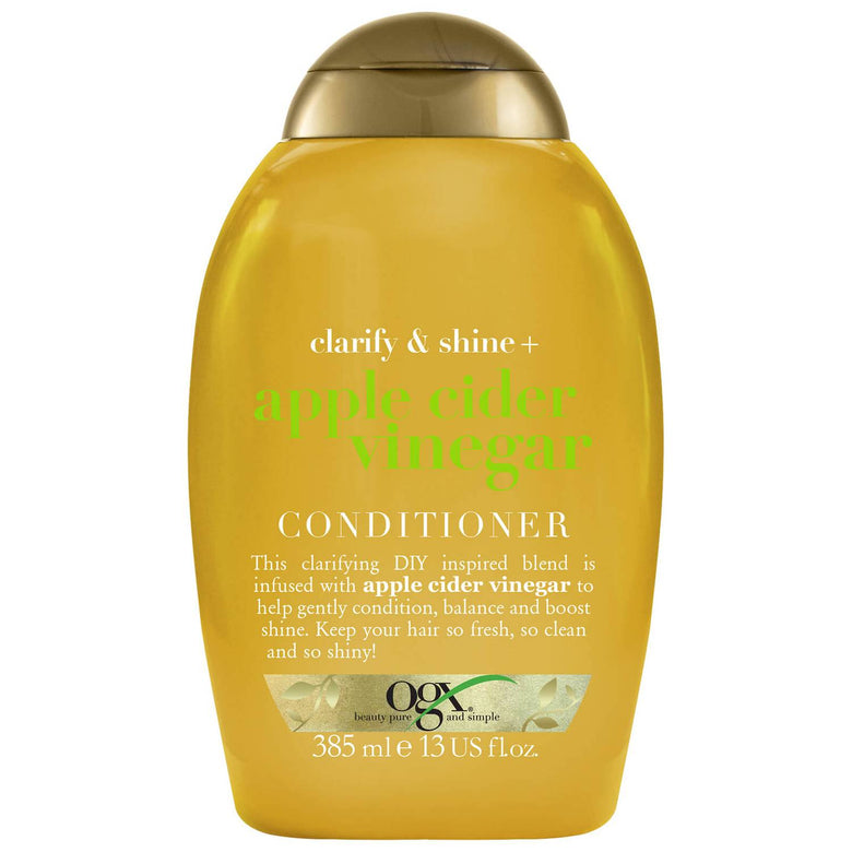 Ogx Clarify &amp; Shine + Apple Cider Vinegar Conditioner 385ml