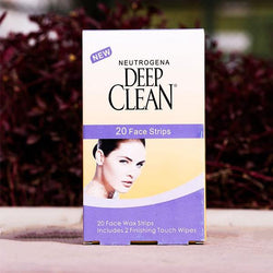 NEUTROGENA DEEP CLEAN FACE WAX STRIPS  - choicemall
