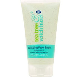 Boots Tea Tree Witch Hazel Exfoliating Face Scrub - choicemall