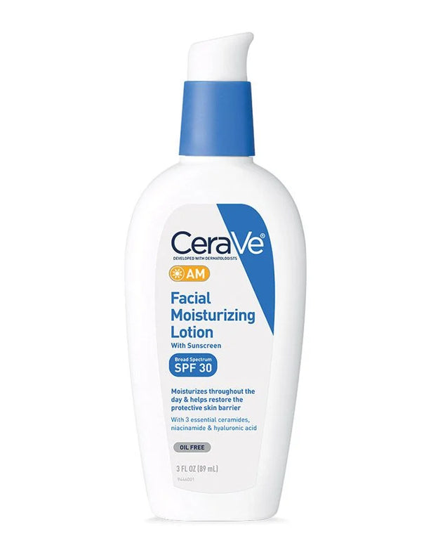 CERAVE AM OIL FREE FACIAL MOISTURIZING LOTION SPF 30 - choicemall
