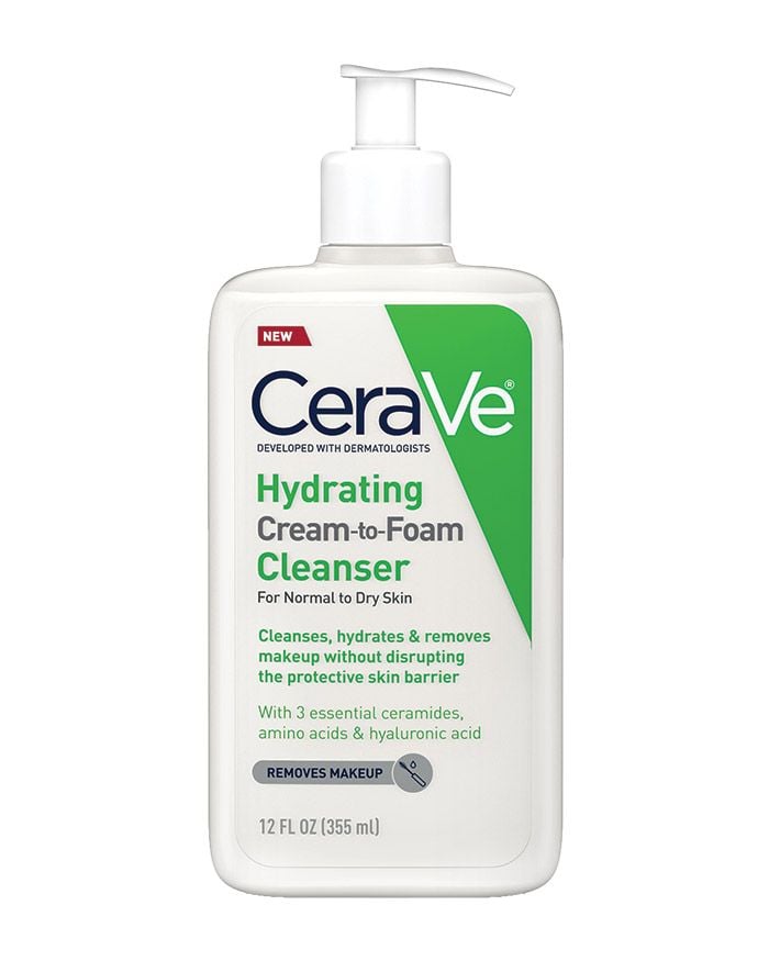 Cerave Hydrating Cream To Foam Cleanser - choicemall