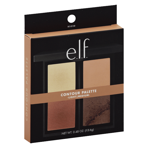 e.l.f. Contour Palette Light/Medium 4 Color