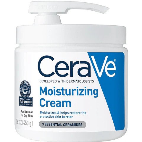CeraVe Moisturizing Cream For Normal To Dry Skin Pump 453g - choicemall