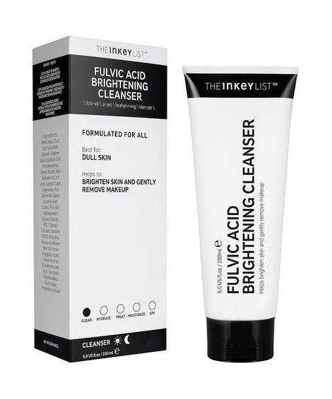 The Inkey List Fulvic Scid Brightening Cleanser Dull Skin 150ml