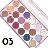 Miss Rose Fashion 18 Color Eyeshadow Palette 03
