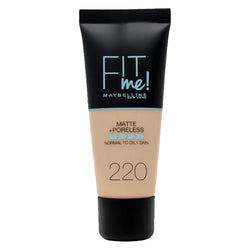 Maybelline Fit Me Matte & Poreless Liquid Foundation 220 Natural Beige - choicemall