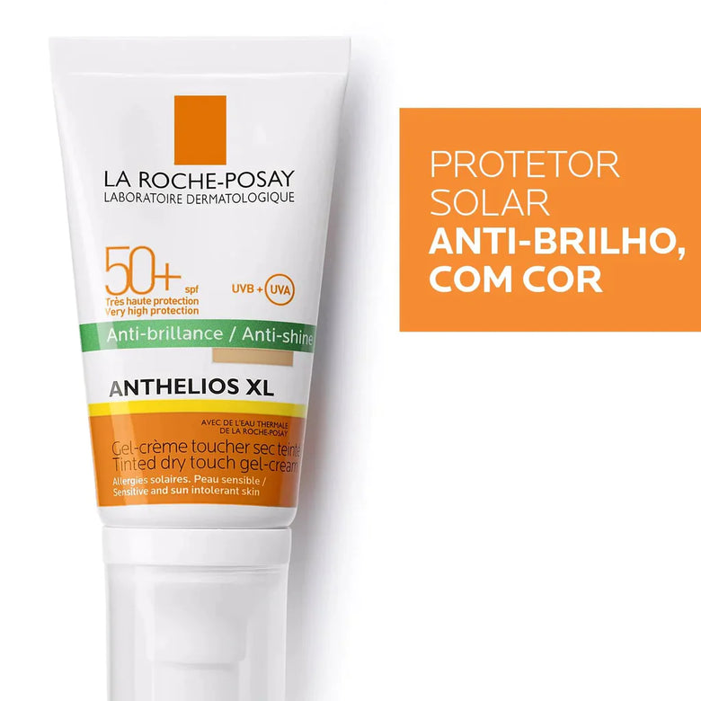 La Roche-Posay Anthelios Gel-Crème Anti-brilho Com Cor C/P Spf50+ 50ml