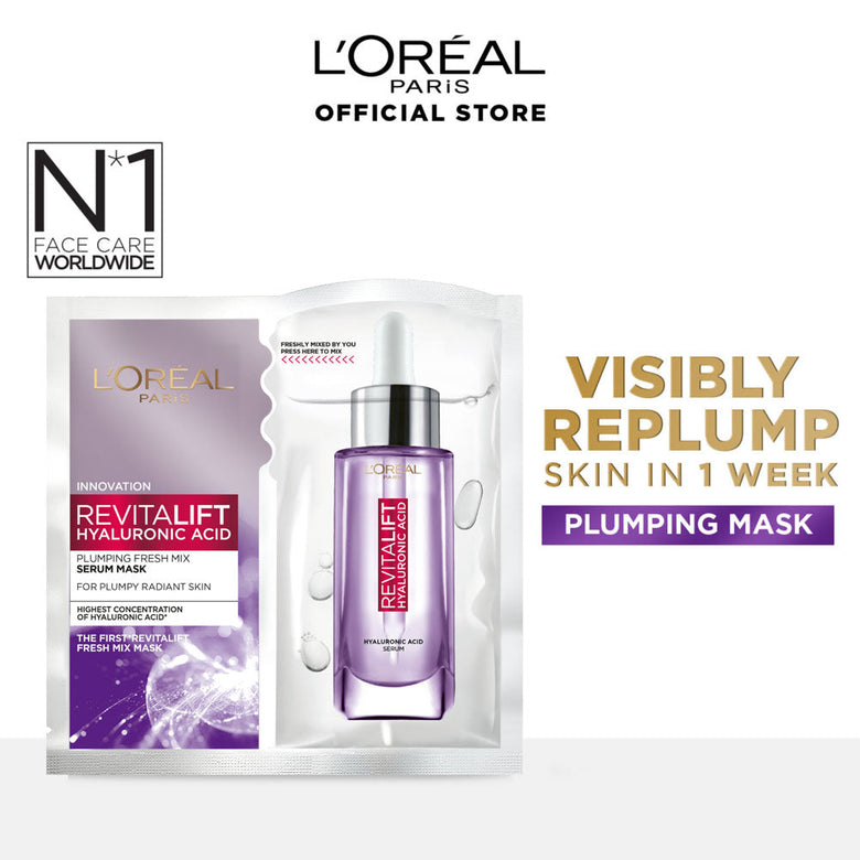 L'Oreal Paris Revitalift Hyaluronic Acid Freshmix Mask