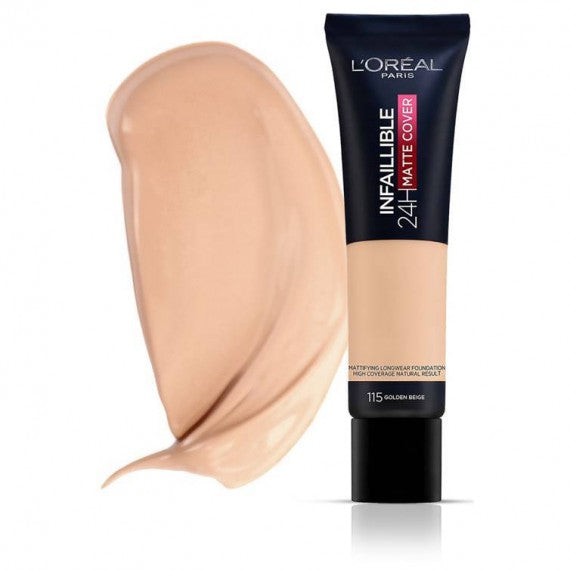 L'Oreal Paris Infallible 24H Matte Cover Foundation - choicemall