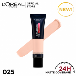 L'Oreal Paris Infallible 24H Matte Cover Foundation - choicemall