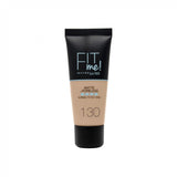 Maybelline Fit Me Matte & Poreless Foundation 130 Buff Beige - choicemall