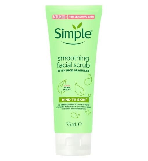 Simple Smoothing Facial Scrub 75 Ml