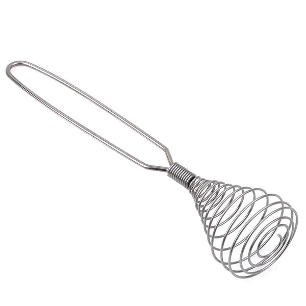 Stainless Steel Spring Coil Whisk Manual Eggbeater