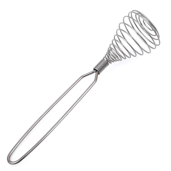 Stainless Steel Spring Coil Whisk Manual Eggbeater