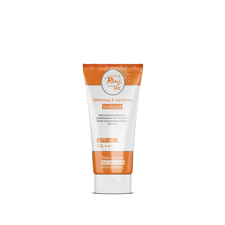 Rivaj Sunblock Whitening & Vanishing SPF60 (40ml)